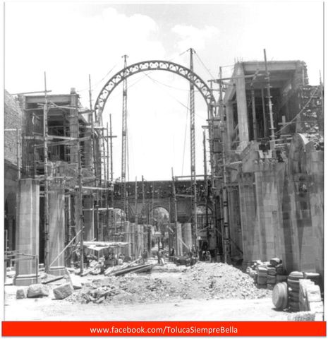 La Catedral de San Jose de TOLUCA, en contruccion